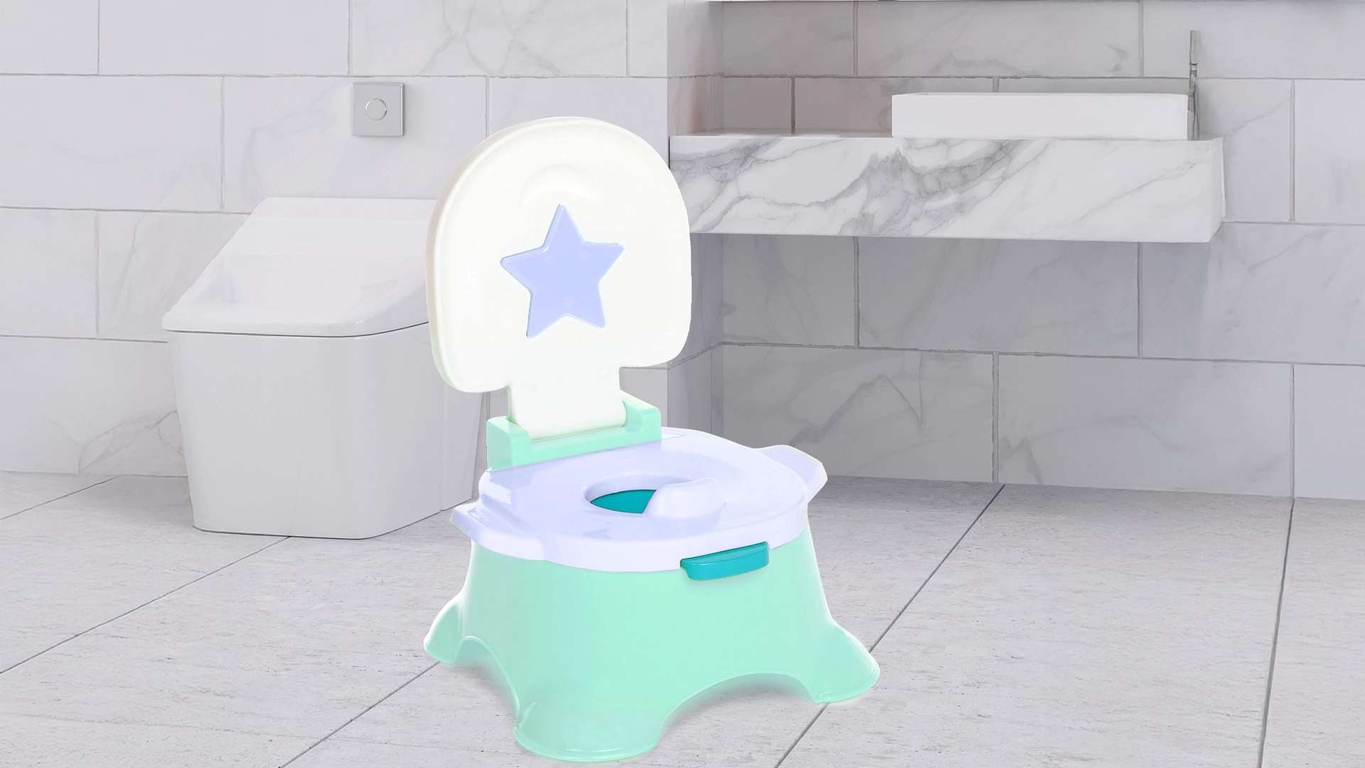 Tuvalet Eğitiminde En Büyük Yardımcınız: BemyBaby 3’ü 1 Arada Basamaklı Lazımlık
