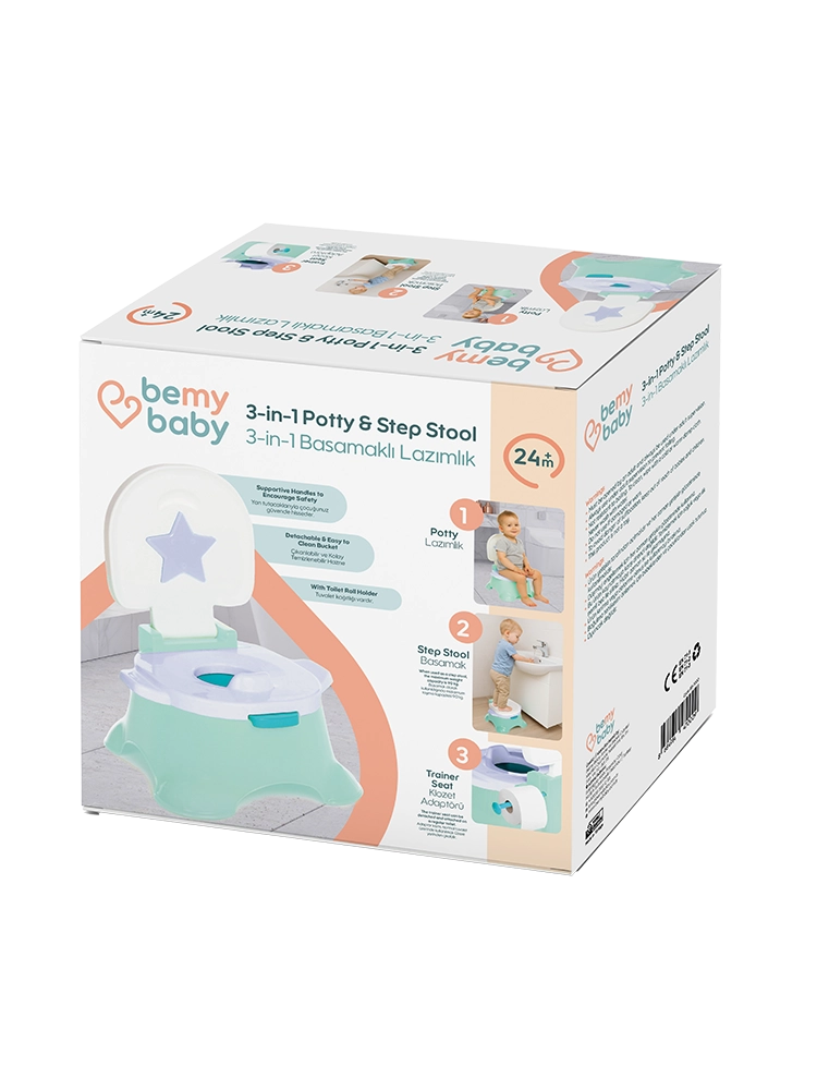 3 in 1 Basamaklı Lazımlık